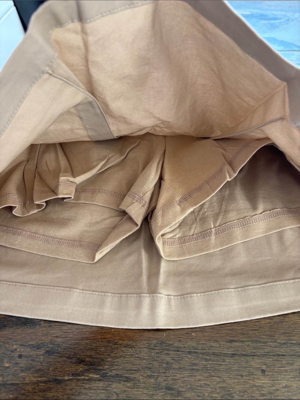 NWT Old Navy Girls Khaki Tan and Navy Button-Front Skorts and Polos 4 WHT 1 Navy - Picture 6 of 6